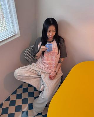 ISTKUNST Hideout Raglan Tee_Pink(Ik2Emmt503A)