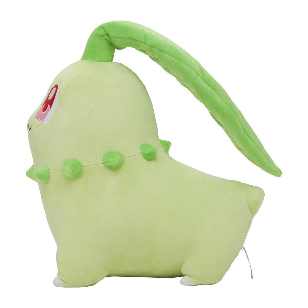 Pokémon Center Original Plush Toy Life-Size Chikorita