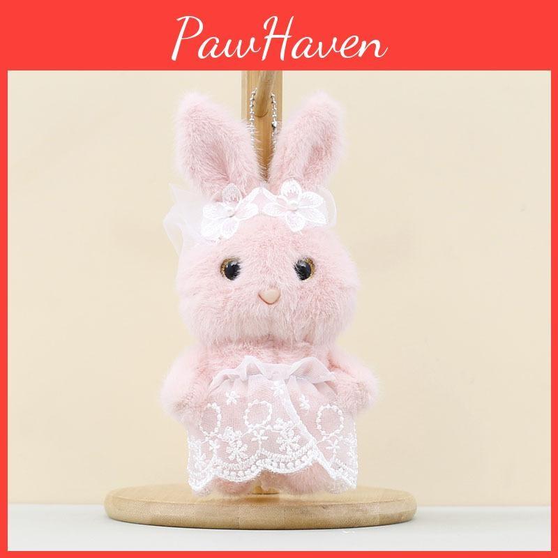 Wedding Cute Bear Plush Pendant Plush Keychain With Short Plush For Ideas Gift