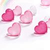 15 Pack Heart Shaped Reusable Ice Cubes Pure Water Reusable Ice Cubes for Drinks Whiskey Vodka Coffee