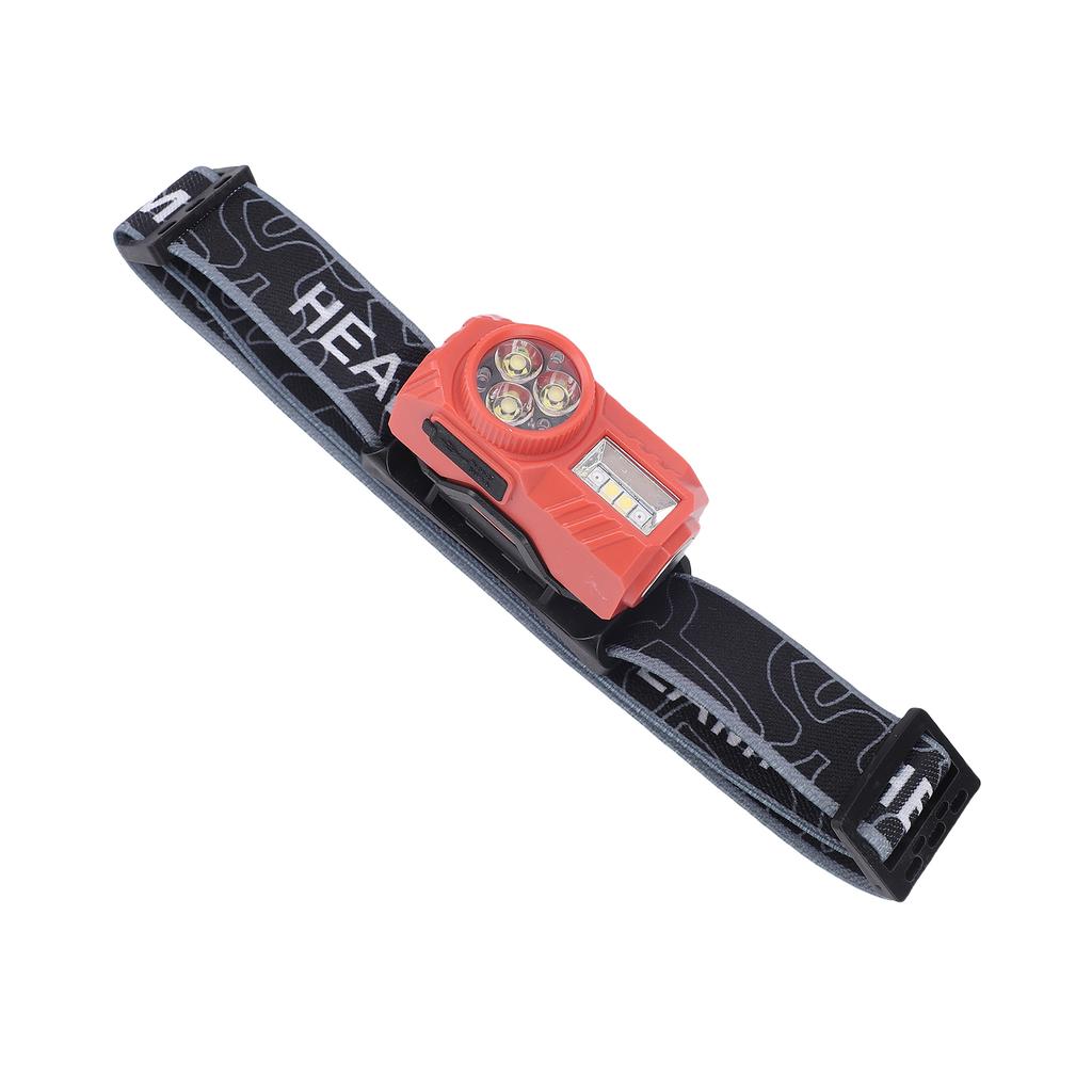 Headlamp Rechargeable LED Motion Sensor Running Digital Display Screen Rainproof for Outdoor Camping Fishing Headband