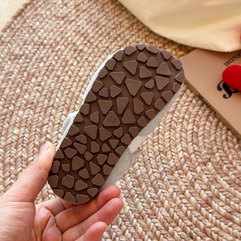 Dívčí boty Mary Jane s měkkou podrážkou Dětské lehké kožené boty Ležérní boty ve stylu balerín Boty s mašlí