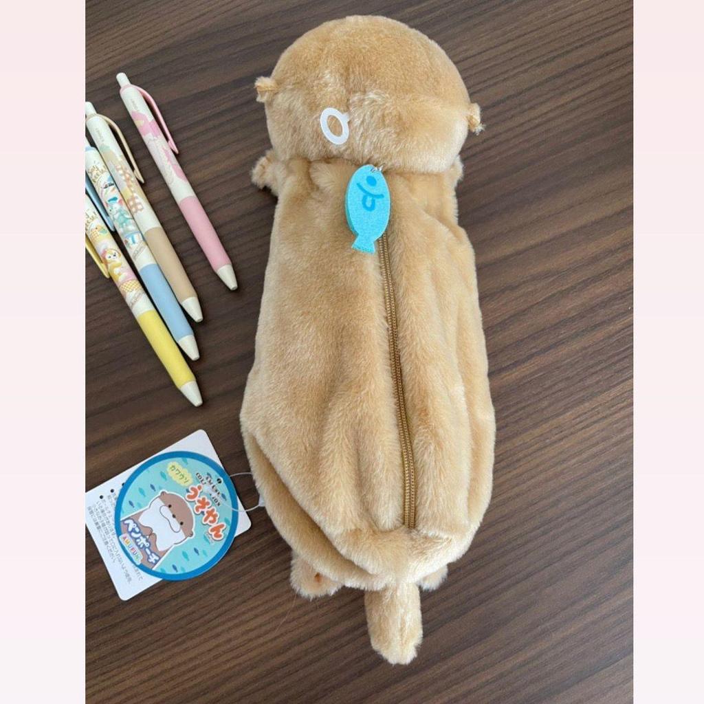 2024 Sea Otter Plush Pencil Case: Cute, High-End, Stylish & Functional Animal Storage Bag