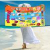 Personalized customized proof beach towel with nanimate Insanity pattern - soft, absorbent,quick-drying,perfect swimming,camping&bathing