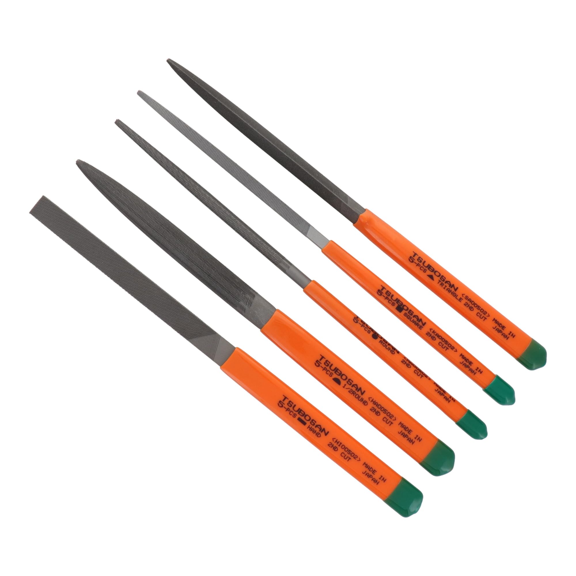 Напильники Tsubosan Crafting, Набор из 5 шт., ST-02