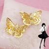 Stunning Bungo Stray Dogs Akiko Yosano Golden Butterfly Hair Clip Accessory