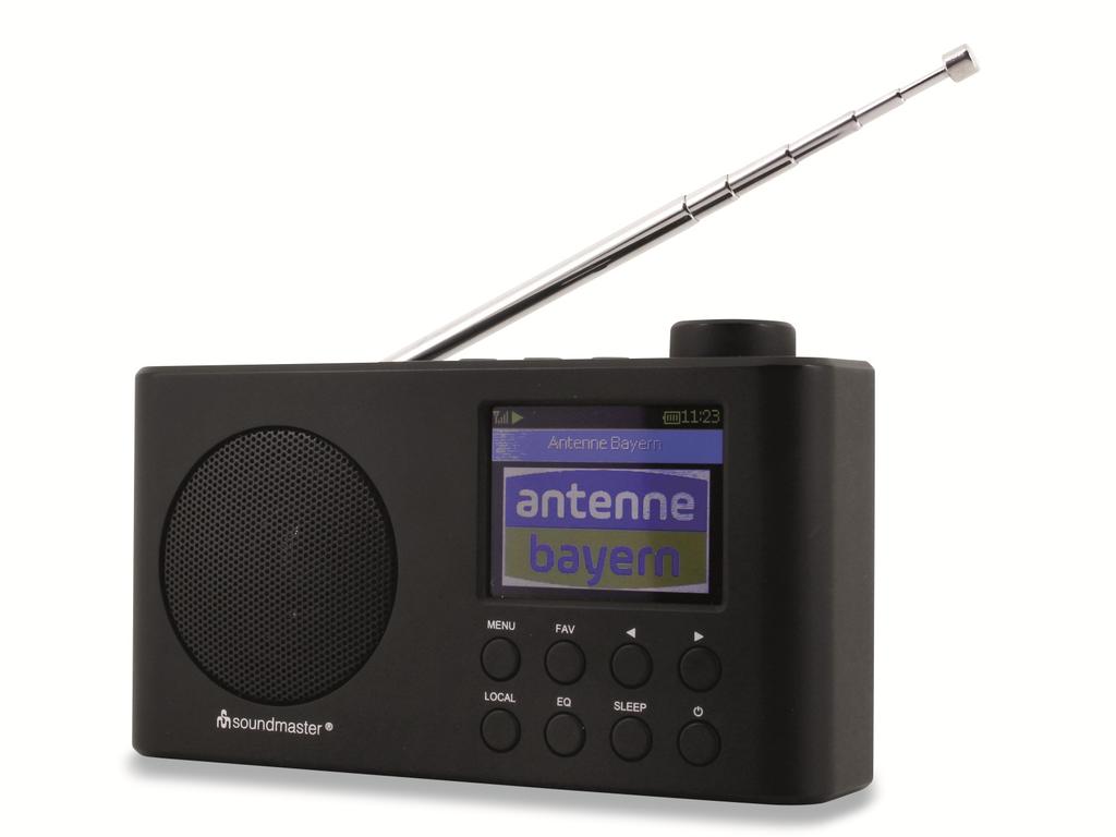 Aster ir6500sw Internet Radio Bluetooth DAB+ FM Rechargeable Black