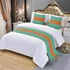 Premium Long Bed Banner Bed with Towel Modern Home Beds End Towel, Hotel Specific Pillow Cover, Light Luxury Bed End Towel