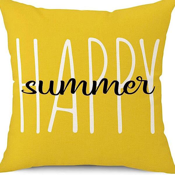 Spring and Summer Pillowcase Bedroom Living Room Sofa Pillowcase Linen Floral Decoration Pillow Cushion
