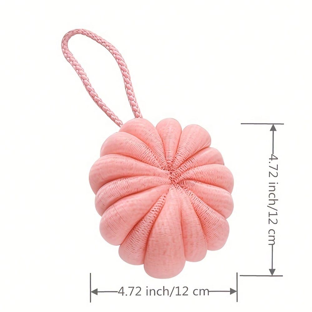 1 pièce Grande Boule de Douche Ultra Douce, Outil de Douche pour Frotter le Dos et Serviette de Bain