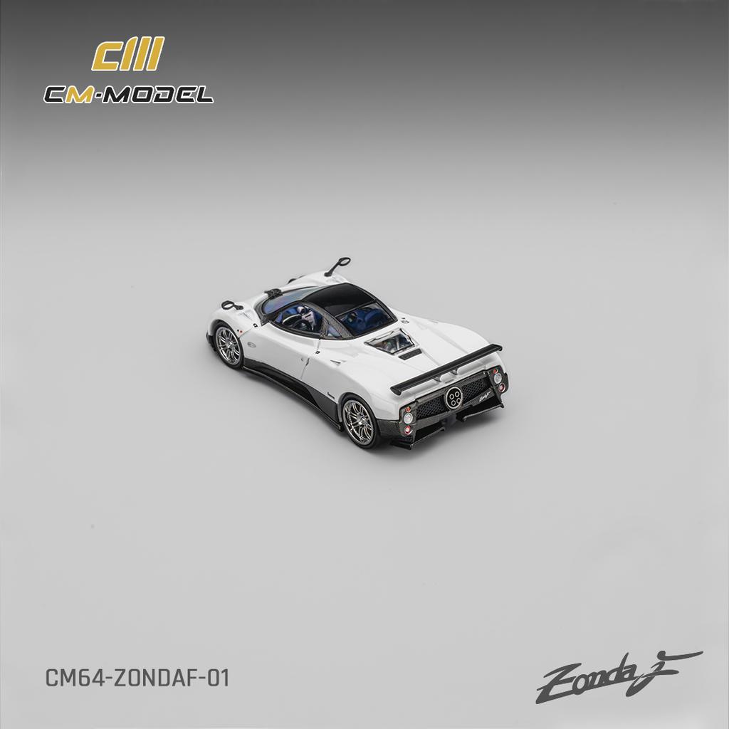 Diecast Car Model CM Model Zonda F ZONDAF - 01 (White) 1:64