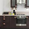 12Pcs/Set Hardware Handle Wardrobe Durable Drawer Pulls Push-pull Furniture Kitchen Cabinet Door Knobs Iron