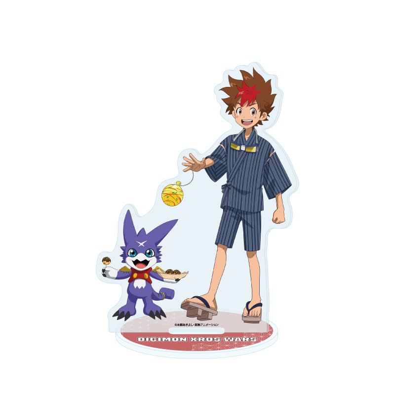 

Digimon Cross Wars 01 Akashi Tagiru & Gumdramon [Original Illustration] Acrylic Stand