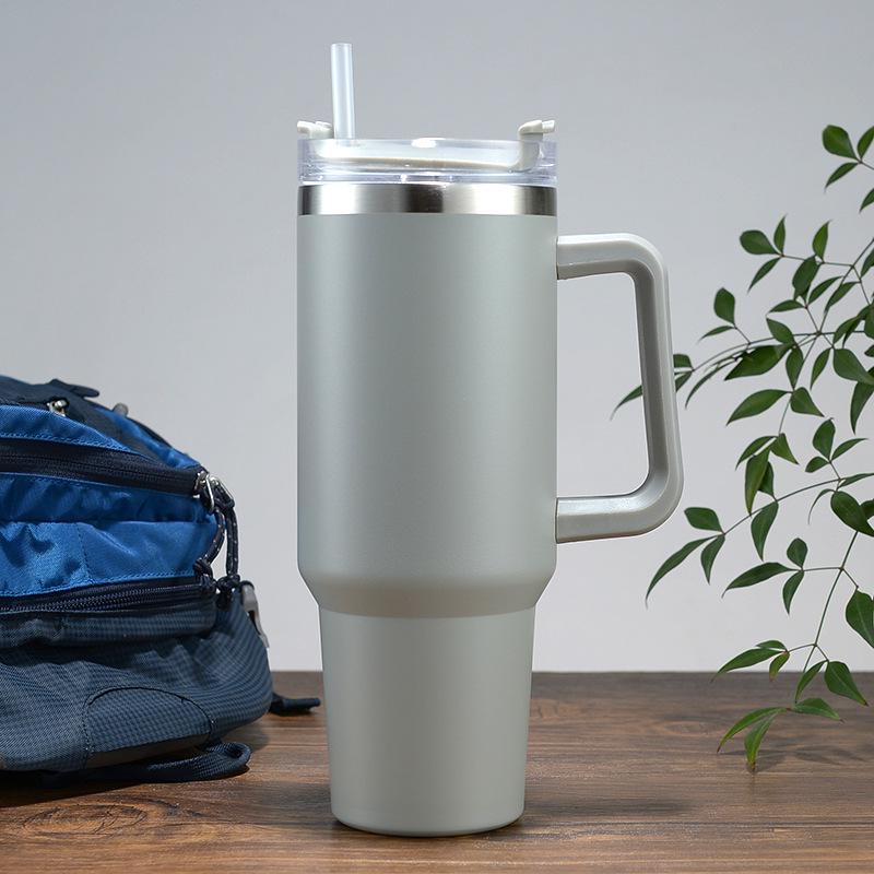 40oz Insulated Stainless Steel Car Cup with Handle