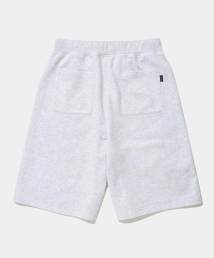 COLUMBIA UNIVERSITY Nyc Emb Terry Sweat Shorts Pants_Light Melange Gray