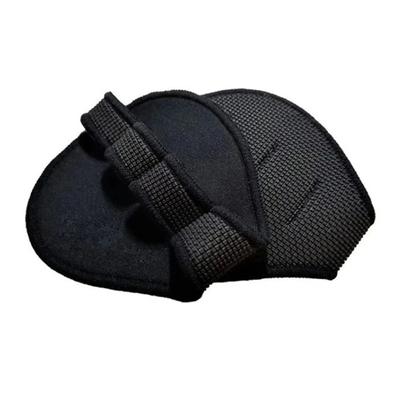 Paar Handflächenschützer Fitnesshandschuhe Halbfinger Gewichtheben Hantel Griffpolster Training W