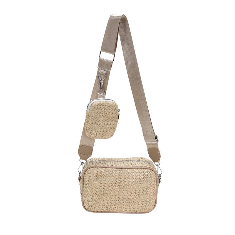 Frühling neue Mode einfache Umhängetasche lässige Pendler Trend kleine quadratische Tasche lässige Schulter Damentasche