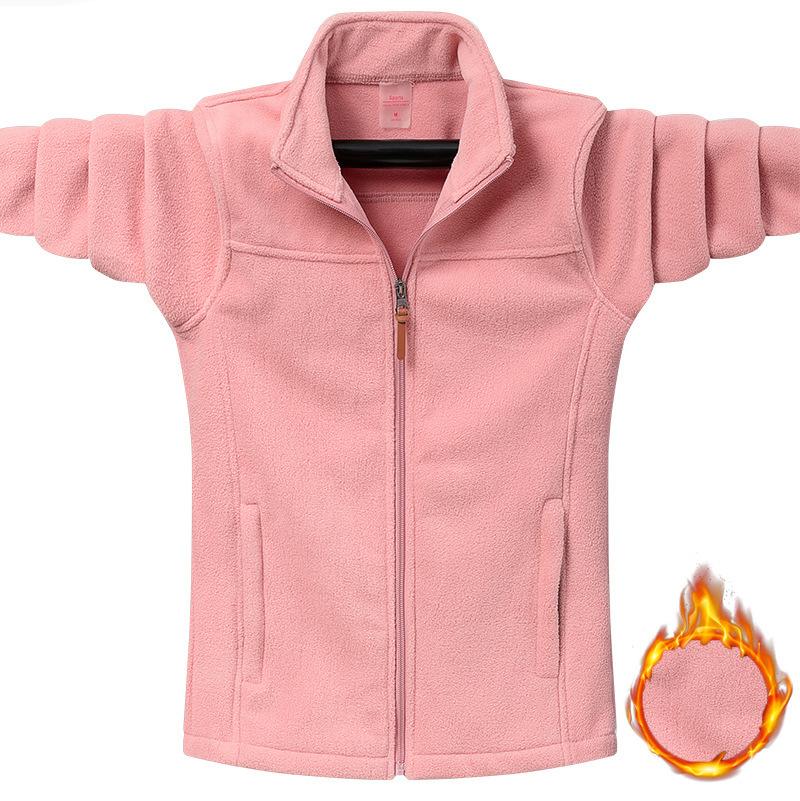 Jaqueta de Lã Tática Outono e Inverno Feminina Moletom Casual Jaqueta de Moletom Esportiva