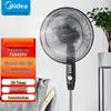 Midea 16-inch 5-Blade Adjustable Pedestal Fan CN Plug (adapter Included)