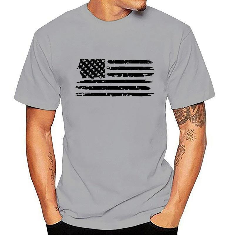 Men's Printed T-Shirt Men's T-Shirt Independence Day T-Shirt