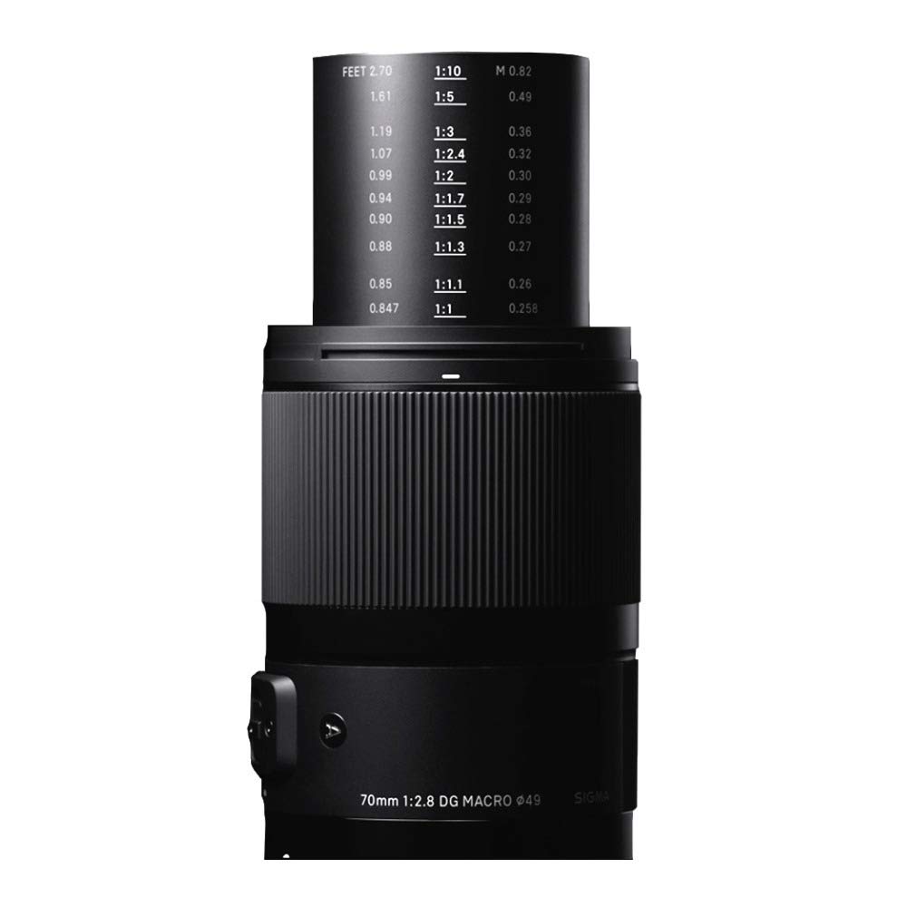 Sigma 70mm DG MACRO Lens for Sony Mirrorless Cameras F2.8 E-Mount, Full-Frame