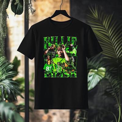 Billie Eilish Hit Me Hard and Soft T-Shirt, Einzigartiges Alternatives Fan-Geschenk, Y2k T-Shirt