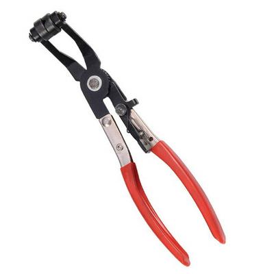 2x Hose Clamp Pliers Angle Swivel Jaw Locking Flat Band Coolant Clip Kits