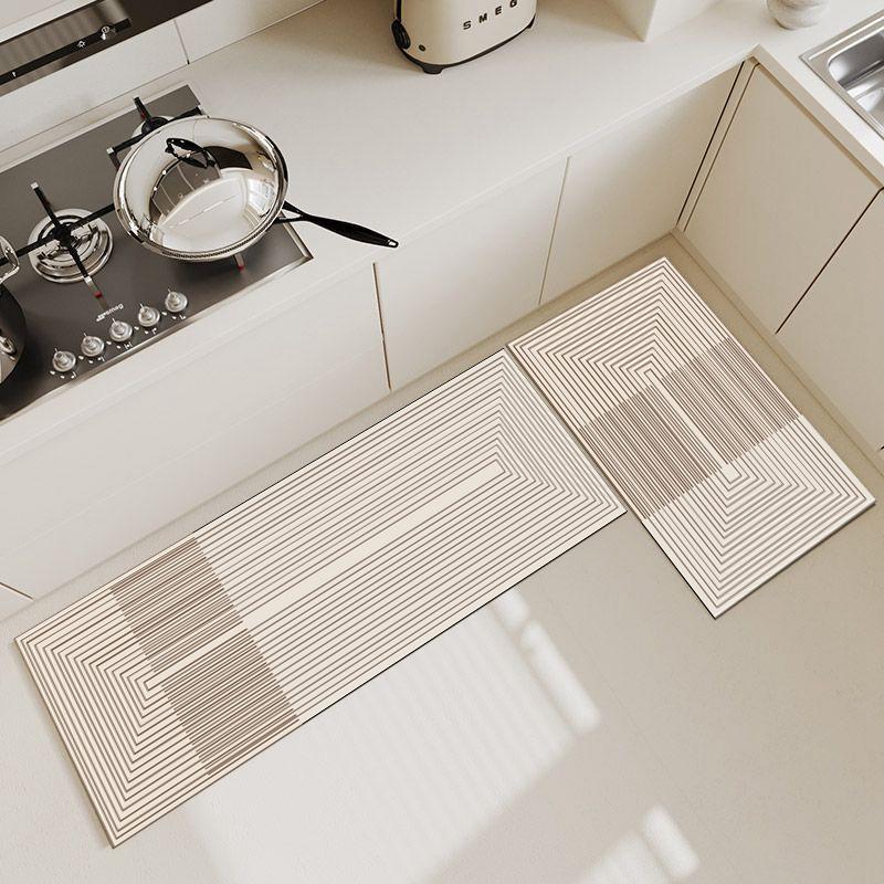 Nordic Modern Kitchen Floor Mat Home Entrance Doormat Living Room Carpet Anti-slip Bedroom Long Rugs Alfombras De Cocina