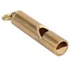 Survival Whistle with Keychain Brass High Decibel Emergency Whistle for Outdoor Camping