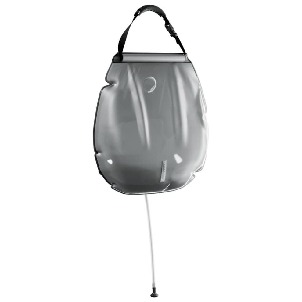 vidaXL Camping Shower Bag Solar Shower Bag Portable Shower Bag 20 L Blue PVC