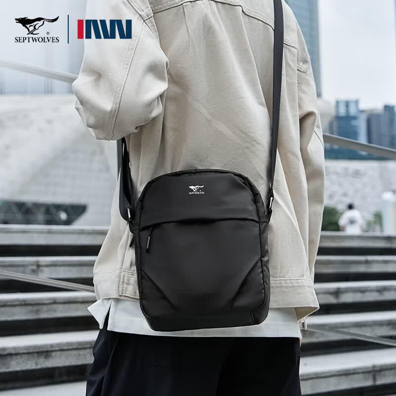 Septwolves Men s Business Casual Crossbody Shoulder Bag