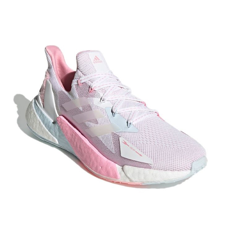 Adidas X9000L4 Lightweight Comfortable Breathable Fabric Low-Top Casual Running Shoes Women Sneakers White Pink GZ2920
