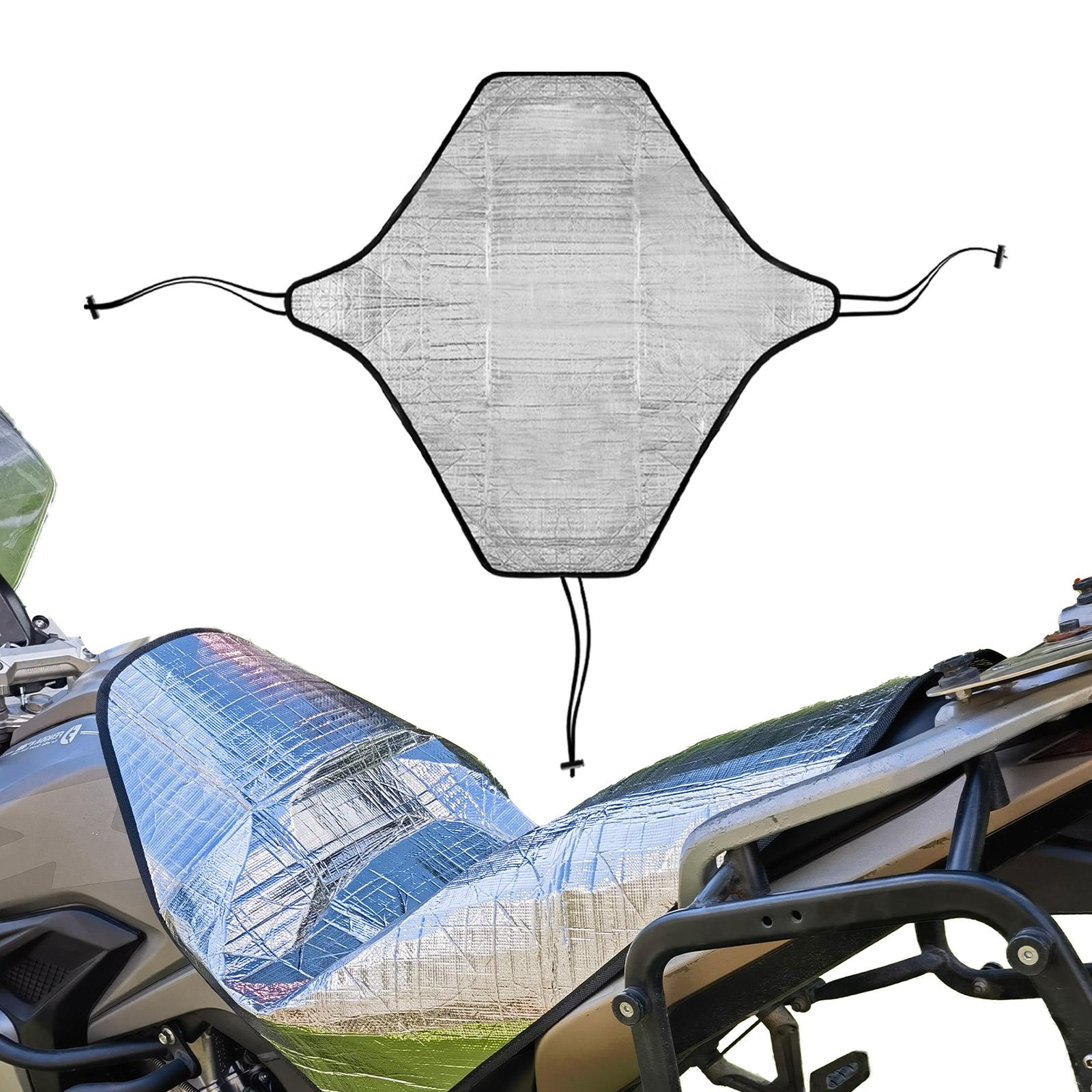 Motorcycle Accessories Motorcycle Universal Seat Cover Light Resis Sun Reflective Seat Cover Waterproof хаки