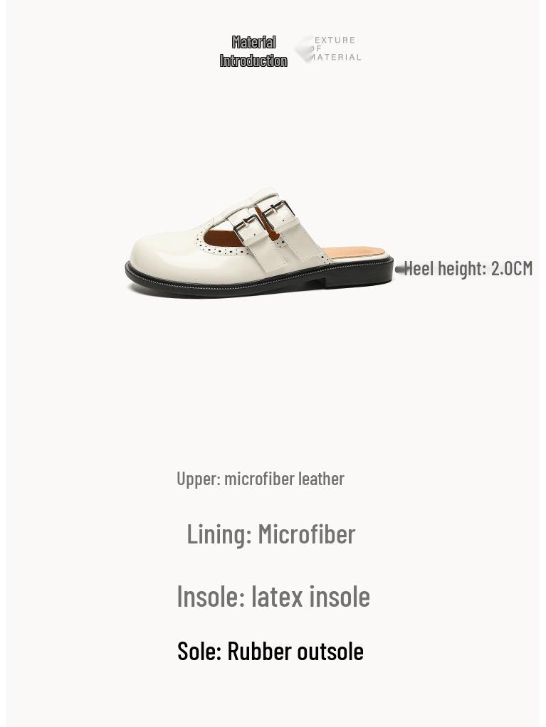 939-39 Вейвей Туфли-мюли с открытым носком: Женские летние французские тапочки