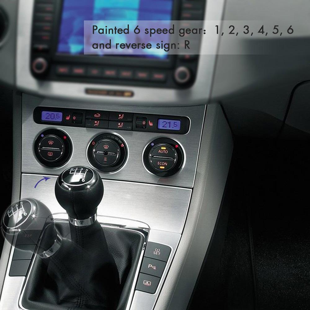 Speed Gear Knob Stick Gaiter Boot Cover Fit for Vauxhall Opel Astra Corsa D Zafira B with Reverse Gear Handle