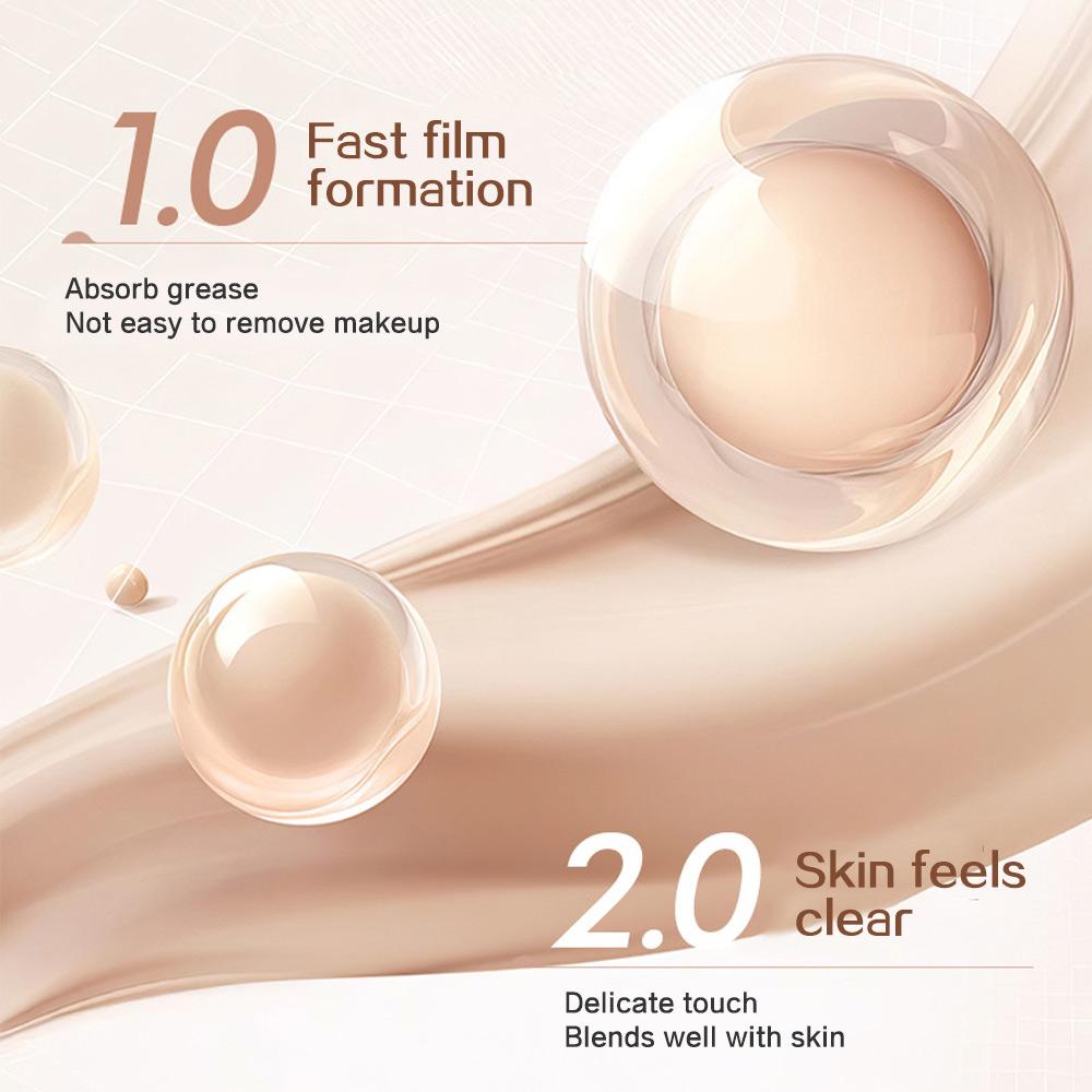 GECOMO Feuchtigkeitsspendender Concealer, deckt dunkle Ringe und Flecken ab, hellt Tränenrinnen auf, Gesichts-Concealer-Creme