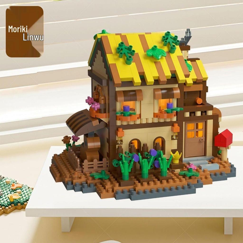 Forest Treehouse Model Micro-Block Assembly Toy - Must-Have Holiday Gift
