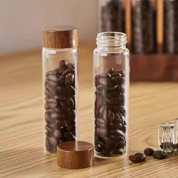 

Sealed Coffee & Seed Dispensing Jar – Ideal for Coffee, Tea, Flowers, and Seeds Storage