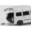 HJ64 1/64 Scale Toyota Probox Custom Version with Roof Carrier (White) - Finished Product