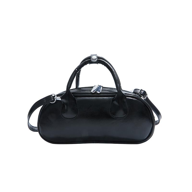 

Новая сумка женская ручная сумка-багет нишевая с высоким чувством нишевая универсальная на одно плечо сумка-мессенджер чёрный