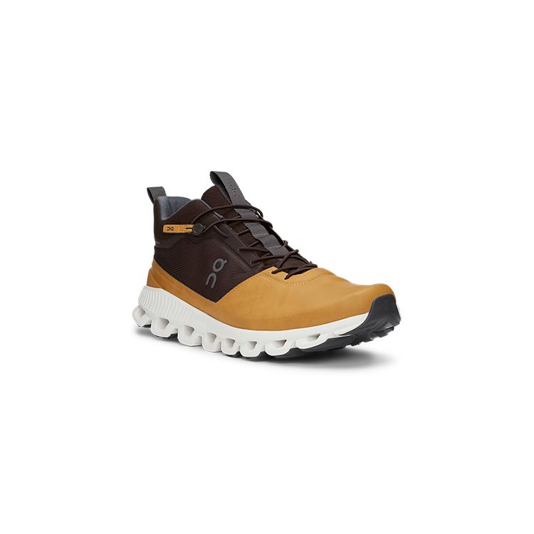 On Cloud Hi N-Slip Durable Low-Top Running Shoes Men Sneakers Brown 28.99807