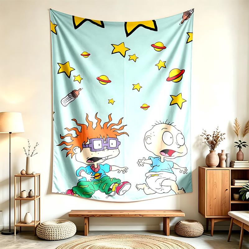 Rugrats (19) Tapestry Suitable For Decorating Homes Dorms And Bedrooms Soft To The Touch And A Perfect Gift For Friends And Family