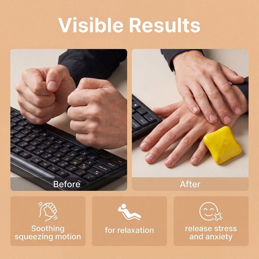 Silicone Cream Toast Squeeze Toy TPR Cartoon Fidget Toy Cream Toast Pinch Toy Kids Tricky Doll