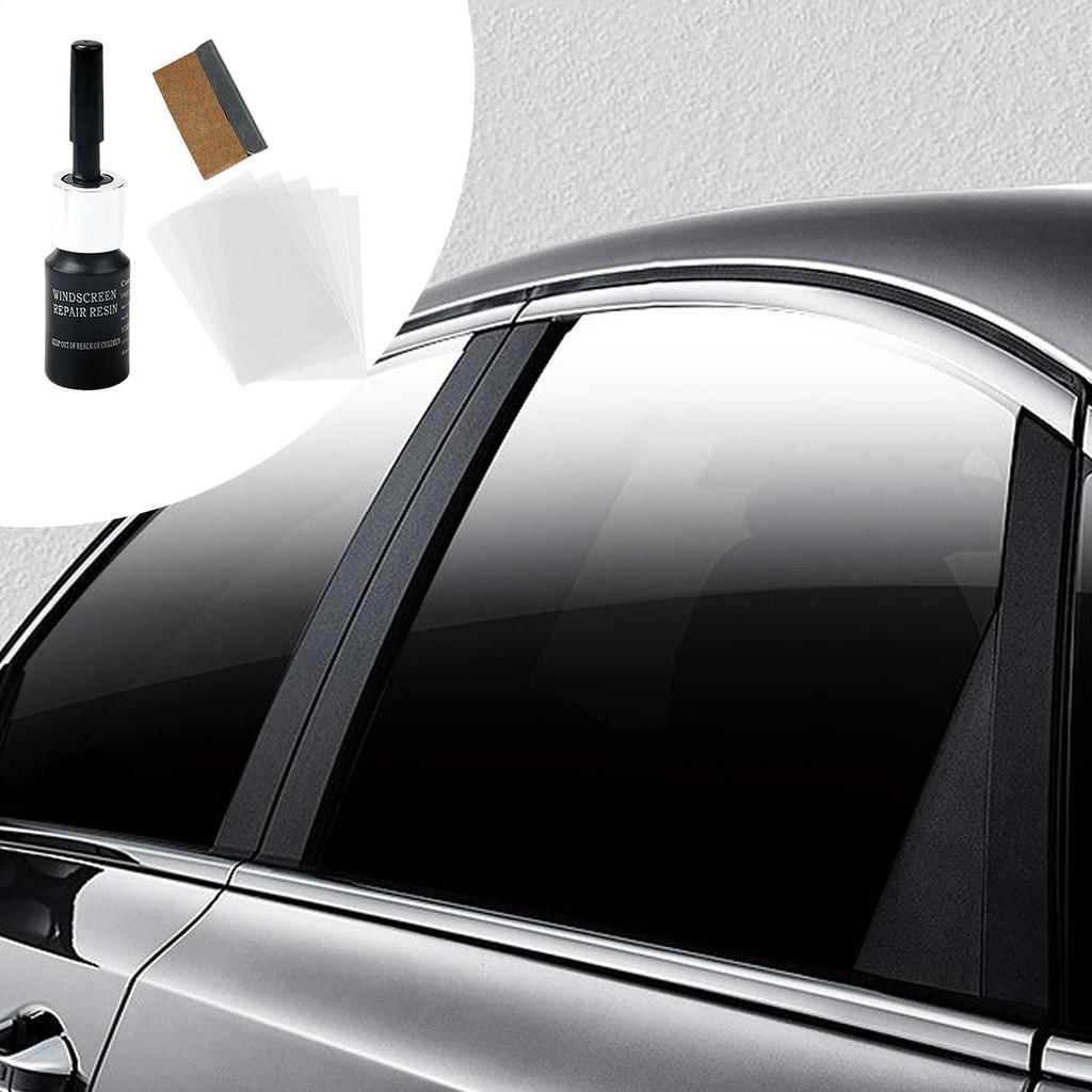 Yonuaret Windshield Crack Repair Fluid, Windshield Repair Resin - Auto Window Repair Tool Kit