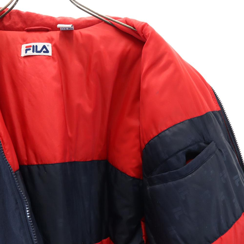 Fila 90s Old Batting Jacket L Navy Men's Used