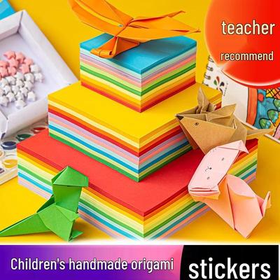 10-Color A4 Origami & Printing Paper, 70g, for Craft & Office Use