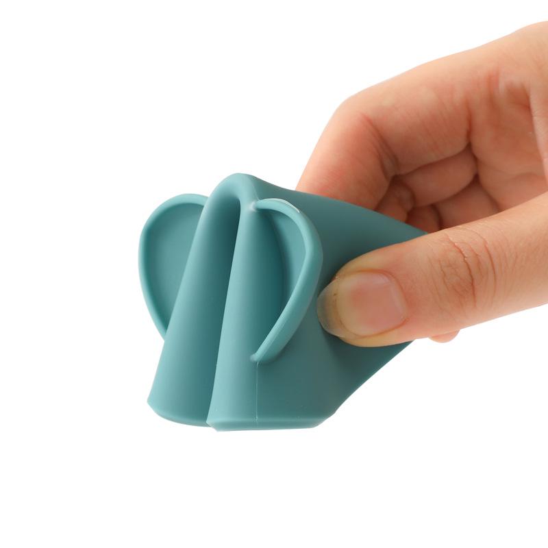 Silicone 3D Cat Ears Cup Lid - Leak & Dust Proof for Coffee & Glass Cups