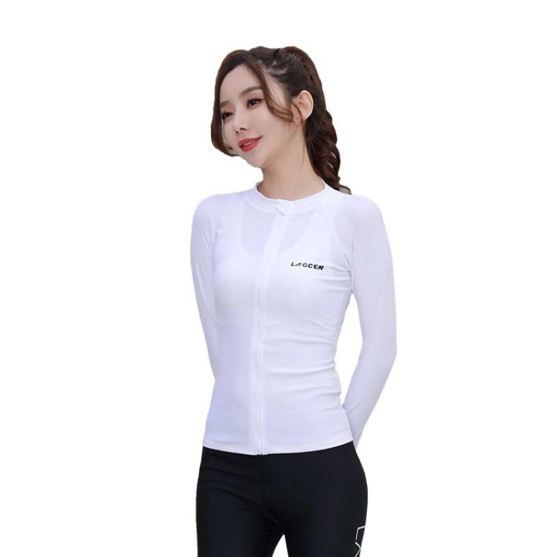 Womens Full Coverage UV Protection Rash Guard Swimsuit With Leggings Diving Surfing Cycling Water Sports