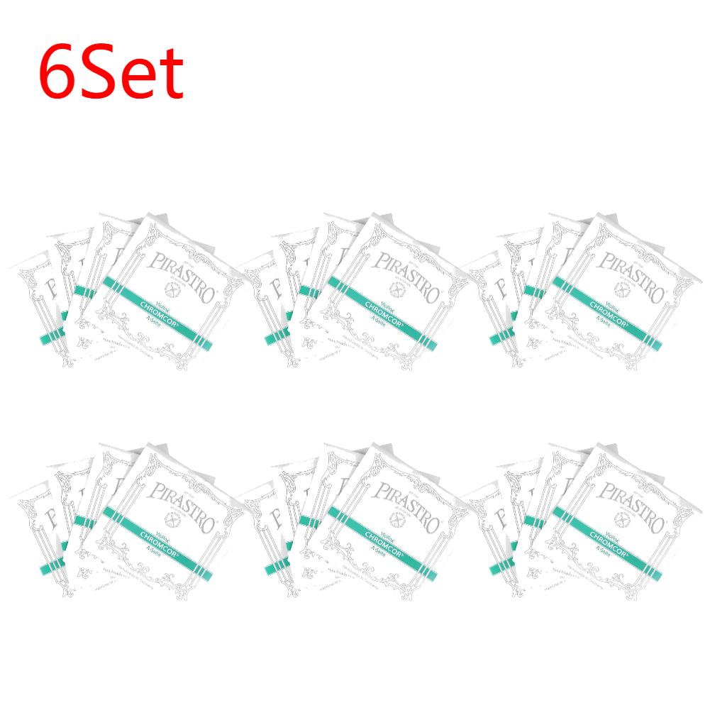 1-8Set D string Chrome Steel 4/4 Violin Strings 319020 E/A/D/G Medium Gauge Violino String Germany Strings Guitar Accessories