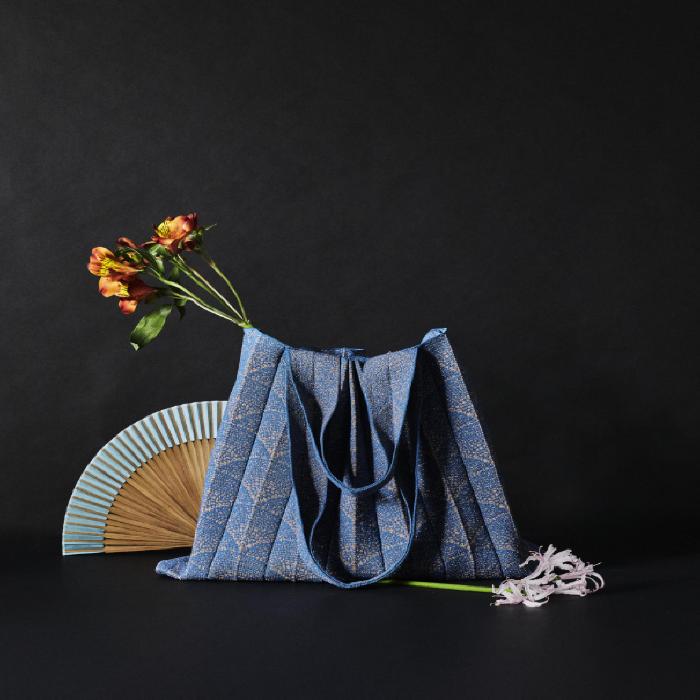 Pleatsmama Two Way Shopper Bag Wide 3 Colors